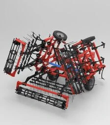 Культиватор Profi Stan КШУ-6000 5-рядний/3-рядна гребінка, двовиткова стійка 30х30