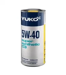 Моторное масло Yuko SUPER SYNTHETIC 5W-40, 1 л