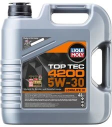 Масла моторные Top Tec 4200 5W-30 New Generation, 4 л