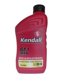Моторна олива Kendall GT-1 MAX Full Synthetic 0W20, 12/1 QT, 0,946 л