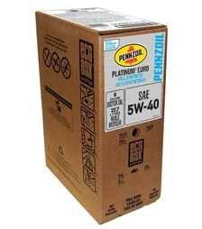Моторное масло Pennzoil Platinum Euro 5W40, 24/1 Qt Ecobox, 22,71 л
