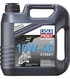 Моторное масло Liqui Moly Motorbike 4T полусинтетическое, 4 л