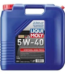 Моторное масло Liqui Moly Synthoil High Tech 5W-40, 20 л
