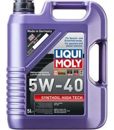 Моторное масло Liqui Moly Synthoil High Tech 5W-40, 5 л