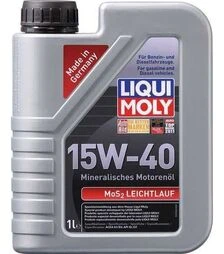 Моторное масло Liqui Moly Mos2 Leichtlauf 15W-40, 1 л