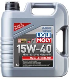 Моторна олива Liqui Moly Mos2 Leichtlauf 15W-40, 4 л