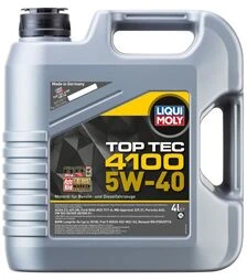 Моторное масло Liqui Moly Top Tec 4100 5W-40, 4 л