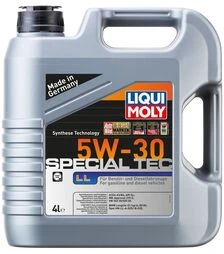 Моторное масло Liqui Moly Special Tec LL 5W-30, 4 л