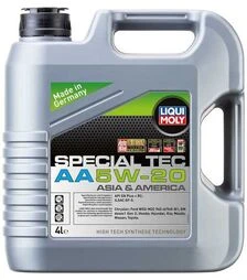 Моторна олива Liqui Moly Special Tec AA 5W-20, 4 л