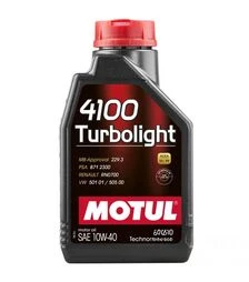 Моторна олива Motul 4100 Turbolight 10W-40, 1 л