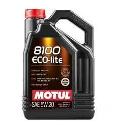 Моторна олива Motul 8100 Eco-lite 5W-20, 5 л