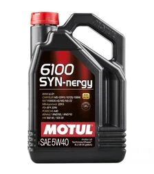 Моторна олива Motul 6100 Syn-nergy 5W-40, 4 л
