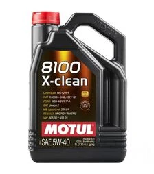 Моторное масло Motul 8100 X-clean 5W-40, 5 л