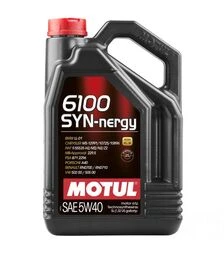 Моторное масло Motul 6100 Syn-nergy 5W-40, 5 л