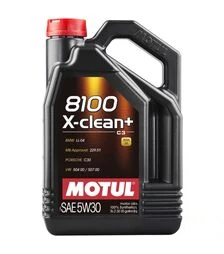 Моторное масло Motul 8100 X-clean+ 5W-30, 5 л