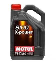 Моторное масло Motul 8100 X-power 10W-60, 5 л