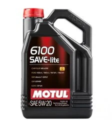 Моторна олива Motul 6100 Save-Lite 5W-20, 5 л