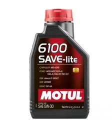 Моторное масло Motul 6100 Save-Lite 5W-30, 1 л
