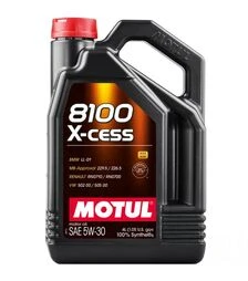 Моторна олива Motul 8100 X-cess 5W-30, 4 л