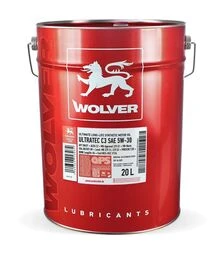 Моторное масло WOLVER ULTRATEC C3 5W-30, 20 л