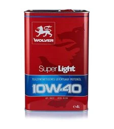 Моторное масло WOLVER SUPER LIGHT 10W-40, 4 л