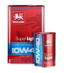 Моторное масло WOLVER SUPER LIGHT 10W-40, 5 л