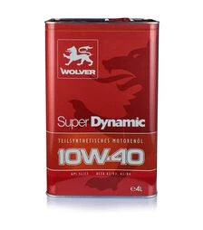 Моторное масло WOLVER SUPER DYNAMIC 10W-40, 4 л