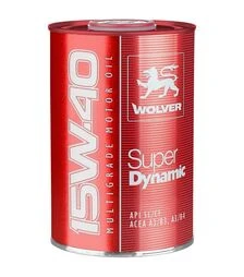 Моторное масло WOLVER SUPER DYNAMIC 15W-40, 1 л