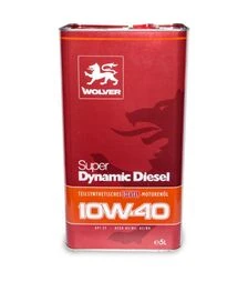Моторное масло WOLVER SUPER DYNAMIC DIESEL 10W-40, 5 л