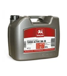 Моторное масло WOLVER TURBO ACTIVE 5W-30 API CK-4/SN, 20 л