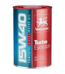 Моторное масло WOLVER TURBO EVOLUTION 15W-40, 1 л