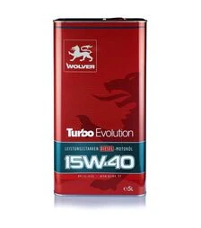 Моторное масло WOLVER TURBO EVOLUTION 15W-40, 5 л