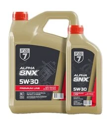 Моторное масло 7FLAGS ALPHA SNX 5W-30 API SN/CF, 4 л