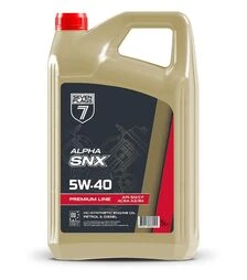 Моторное масло 7FLAGS ALPHA SNX 5W-40 API SN/CF, 5 л