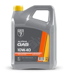 Моторна олива 7FLAGS ALPHA Газ 10W-40 API SL/CF, 4 л