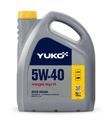 Моторное масло VUKO VEGA SYNT 5W-40 API SL/CF, 4 л