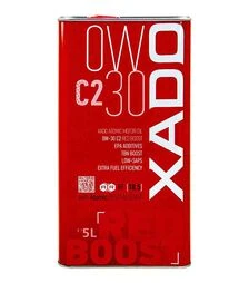 Моторна олива XADO Atomic Oil Red Boost 0W-30 C2, 5 л