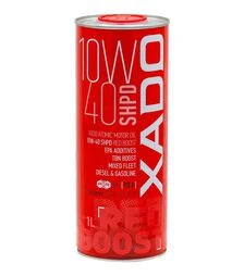 Моторна олива XADO Atomic Oil Red Boost 10W-40 SHPD, 4 л