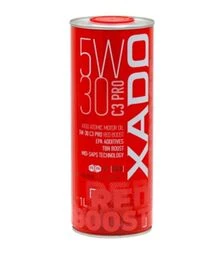 Моторна олива XADO Atomic Oil Red Boost 5W-30 C3 Pro, 1 л