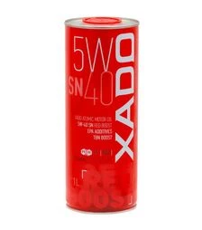 Моторна олива XADO Atomic Oil Red Boost 5W-40 SN, 4 л