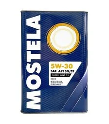 Моторна олива Mostela Super Synt C3 5W-30, 3,78 л