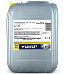 Трансмиссионная смазка Yuko ATF III, 20 л