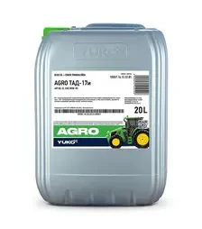 Трансмісійне мастило Yuko AGRO ТАД-17, 20 л 