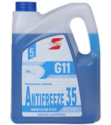 Антифриз S-POWER ANTIFREEZE 35 (G11) синій, 5 кг