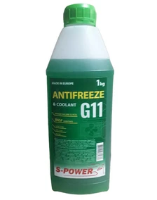 Антифриз S-POWER ANTIFREEZE (G11) зеленый, 1 кг