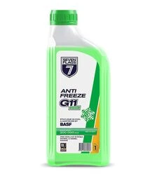 Антифриз 7FLAGS G11 зеленый, 1л