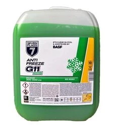 Антифриз 7FLAGS G11 зеленый, 10 л