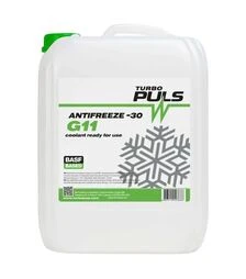 Антифриз TURBO PULS ANTIFREEZE -30(G11) зеленый, 10 л