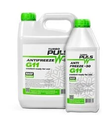 Антифриз TURBO PULS ANTIFREEZE -30 (G11) зеленый, 5 л