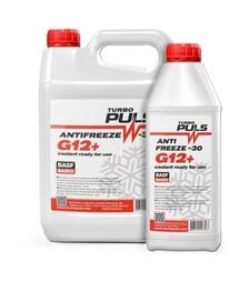Антифриз TURBO PULS ANTIFREEZE -30 (G12+) красный, 5 л